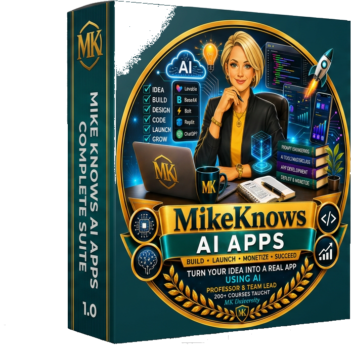 MikeKnows AI Apps course box